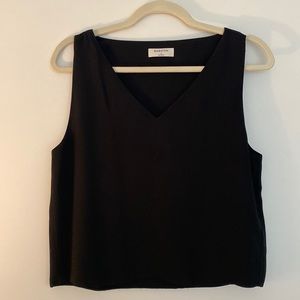 Babaton Flowy Black Blouse